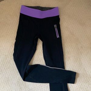 Lulu Lemon black leggings size 4